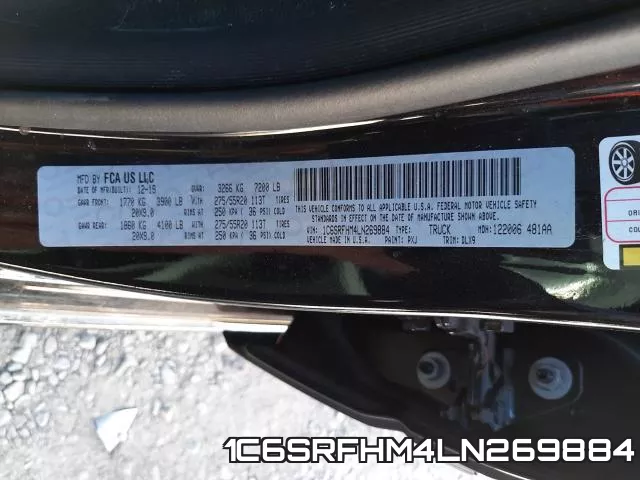1C6SRFHM4LN269884 фото 2