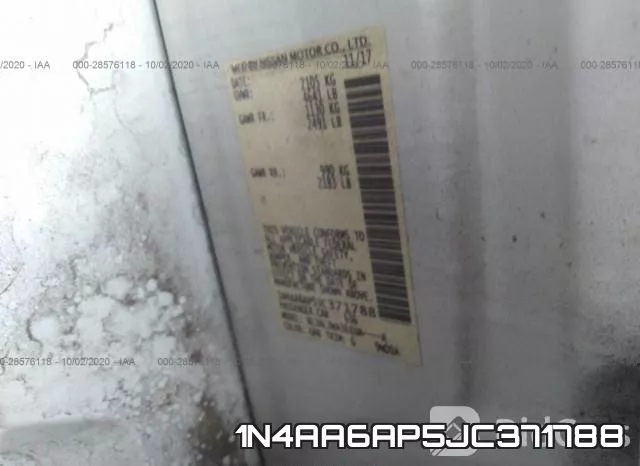 1N4AA6AP5JC371788 фото 10