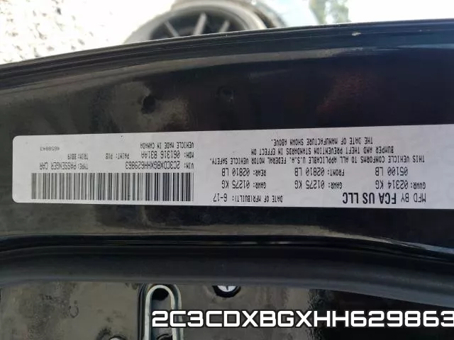 2C3CDXBGXHH629863 фото 2