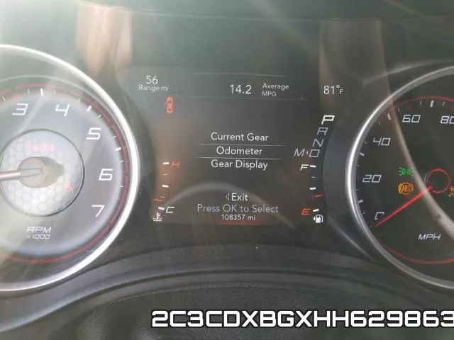 2C3CDXBGXHH629863 фото 8