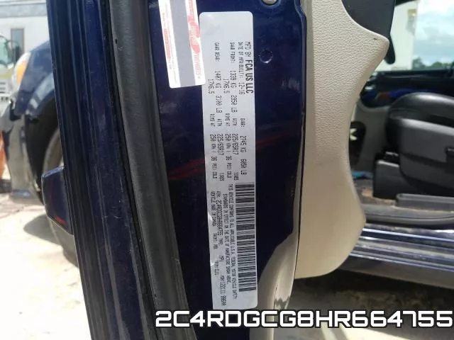 2C4RDGCG8HR664755 фото 2