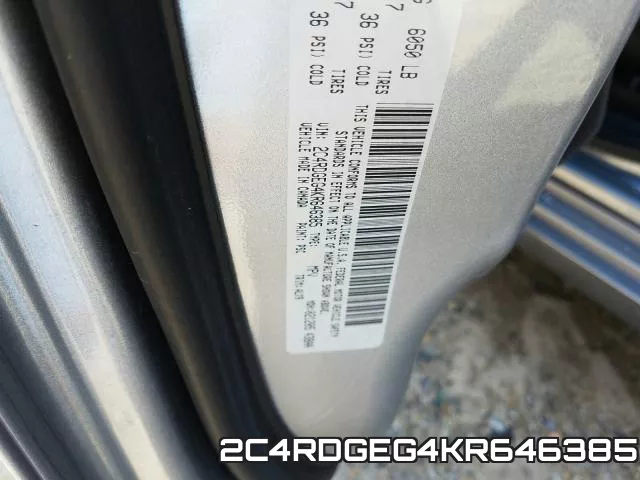 2C4RDGEG4KR646385 фото 2