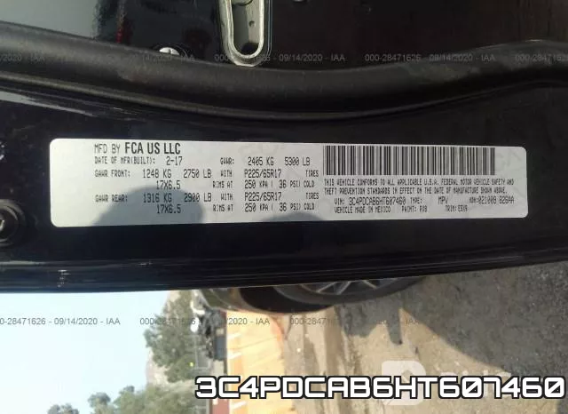 3C4PDCAB6HT607460 фото 10