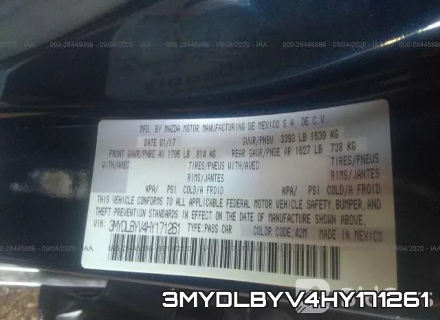 3MYDLBYV4HY171261 фото 10