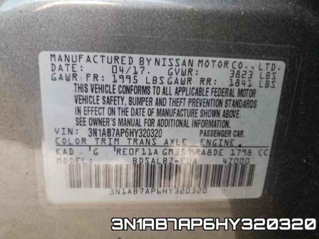 3N1AB7AP6HY320320 фото 2
