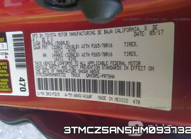 3TMCZ5AN5HM093732 фото 10