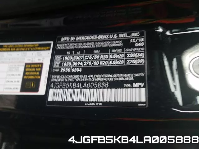4JGFB5KB4LA005888 фото 2