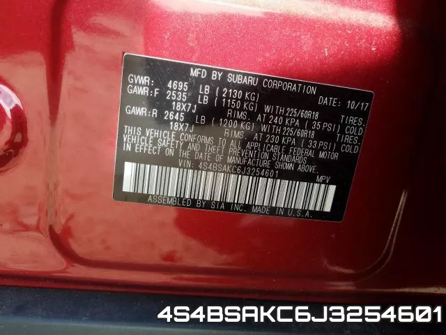 4S4BSAKC6J3254601 фото 2
