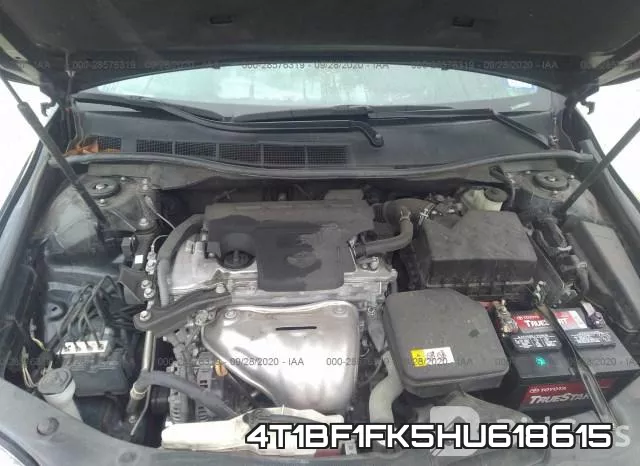 4T1BF1FK5HU618615 фото 2