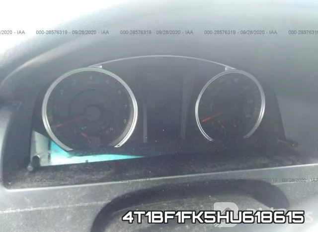 4T1BF1FK5HU618615 фото 8