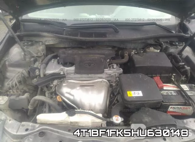 4T1BF1FK5HU630148 фото 2