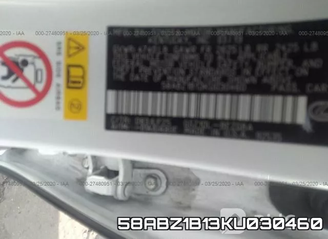 58ABZ1B13KU030460 фото 10