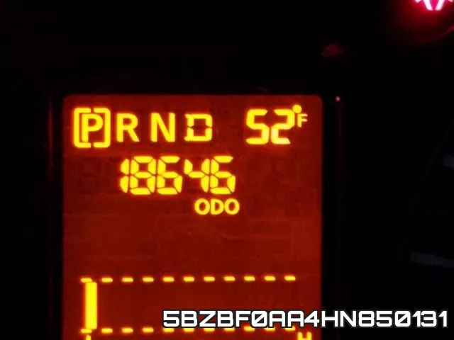 5BZBF0AA4HN850131 фото 9