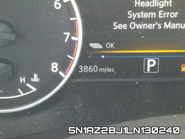 5N1AZ2BJ1LN130240 фото 9