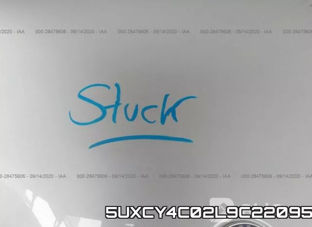 5UXCY4C02L9C22095 фото 2