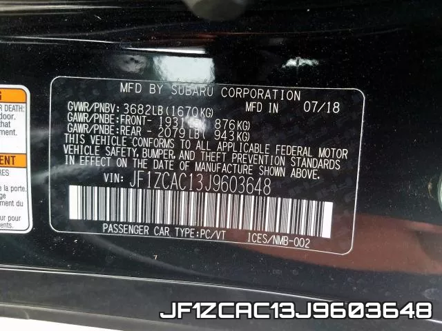 JF1ZCAC13J9603648 фото 2