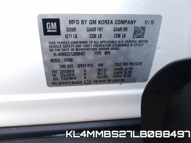KL4MMBS27LB088497 фото 2