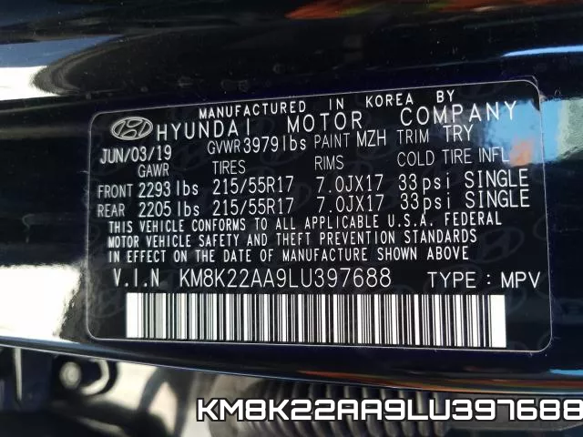 KM8K22AA9LU397688 фото 2