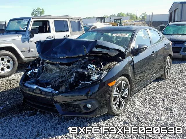 19XFC1F3XHE020638 фото 3