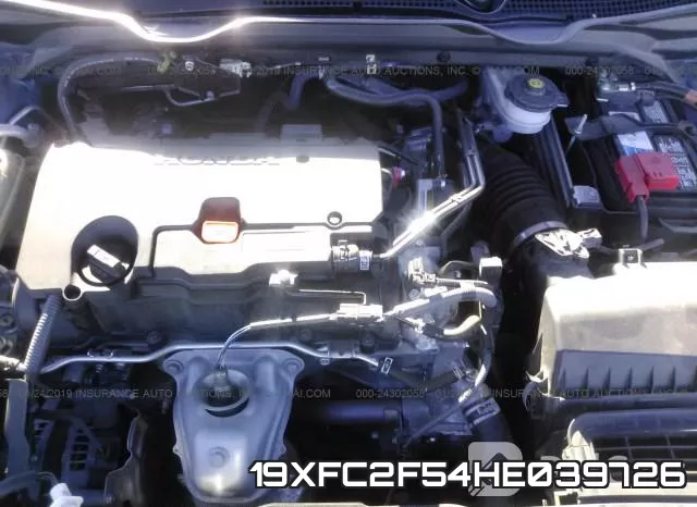 19XFC2F54HE039726 фото 2
