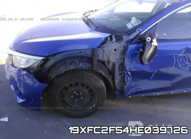 19XFC2F54HE039726 фото 7