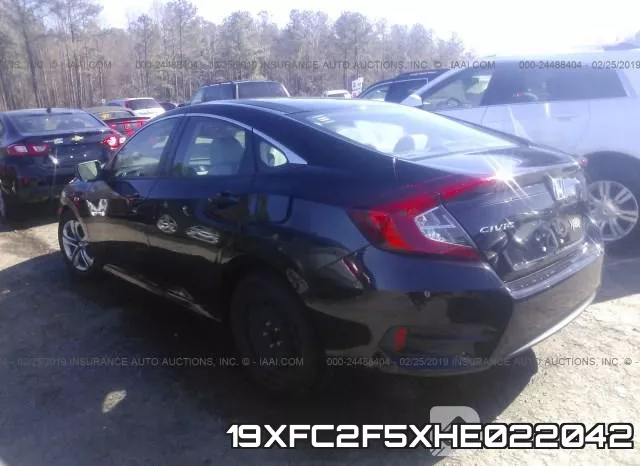 19XFC2F5XHE022042 фото 4