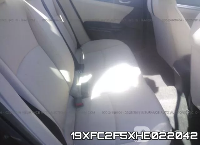 19XFC2F5XHE022042 фото 9