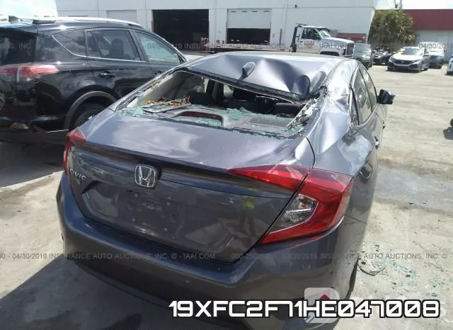19XFC2F71HE047008 фото 7