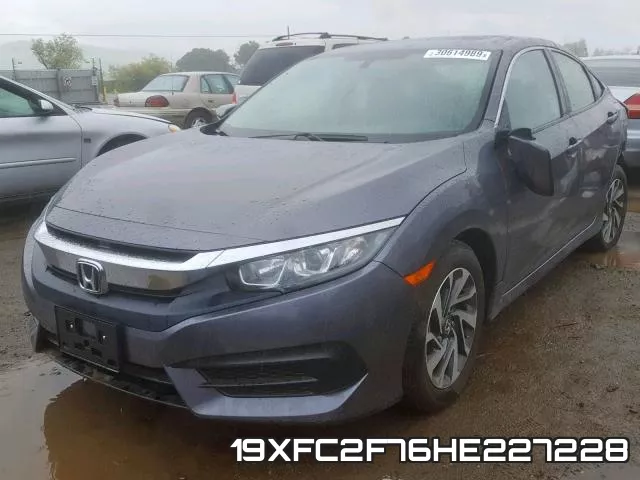 19XFC2F76HE227228 фото 3