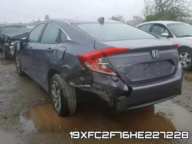 19XFC2F76HE227228 фото 4