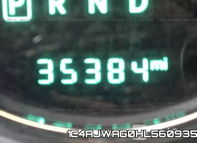 1C4AJWAG0HL560935 фото 8
