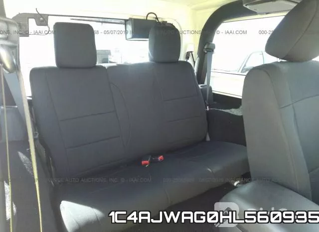 1C4AJWAG0HL560935 фото 9