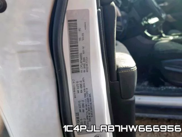 1C4PJLAB7HW666956 фото 2