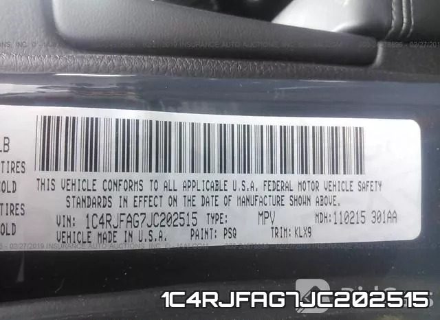 1C4RJFAG7JC202515 фото 10