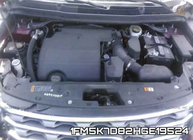 1FM5K7D82HGE19524 фото 2
