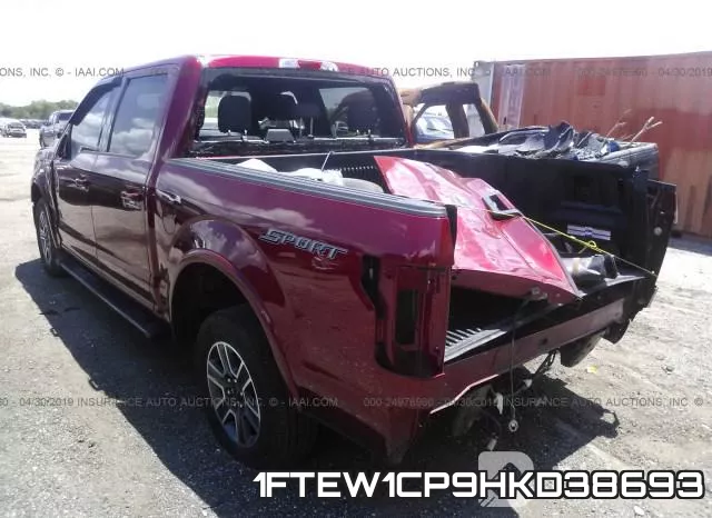 1FTEW1CP9HKD38693 фото 4