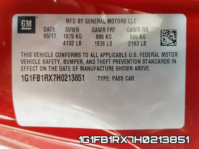1G1FB1RX7H0213851 фото 2
