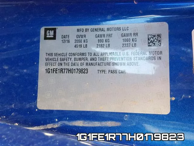 1G1FE1R77H0179823 фото 2