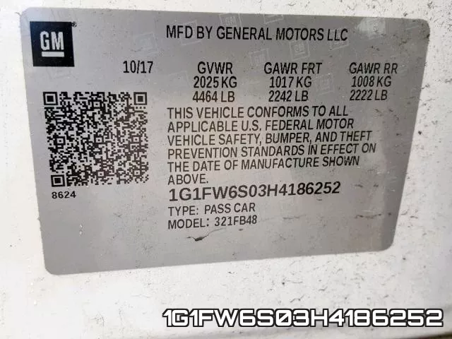 1G1FW6S03H4186252 фото 2