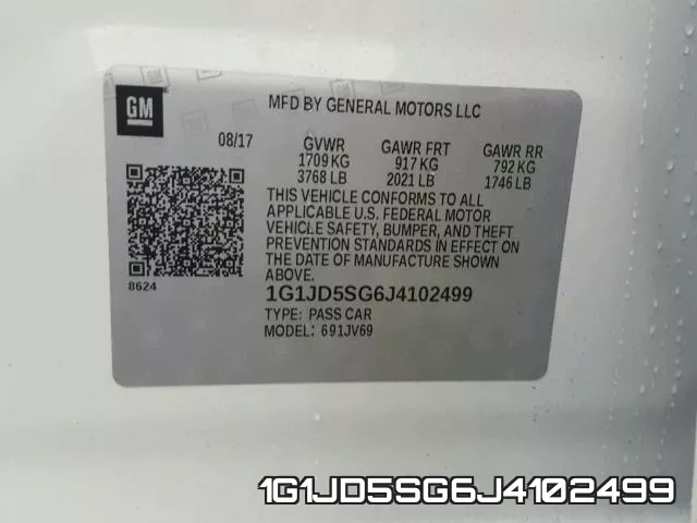 1G1JD5SG6J4102499 фото 2