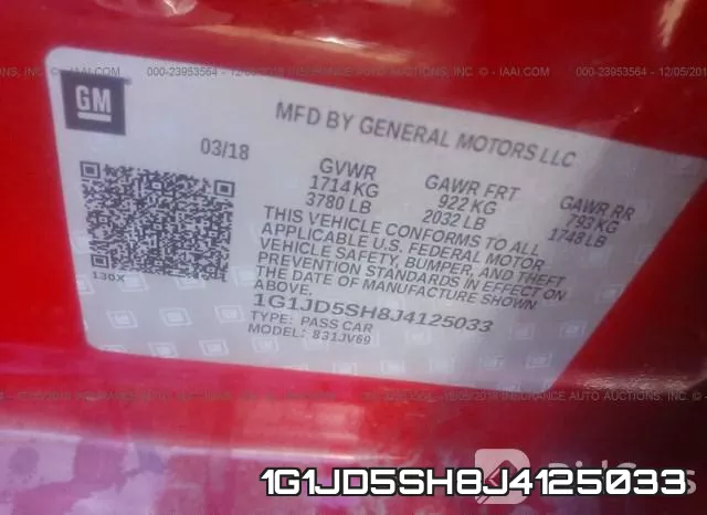 1G1JD5SH8J4125033 фото 10