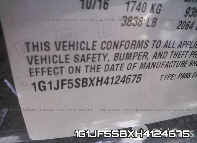 1G1JF5SBXH4124675 фото 10