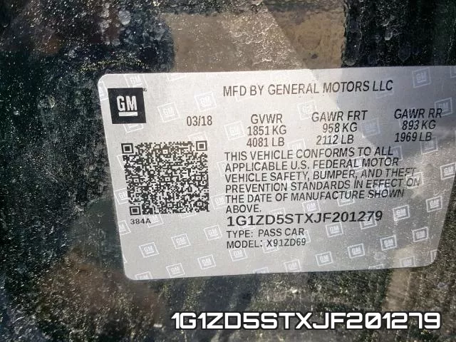 1G1ZD5STXJF201279 фото 2