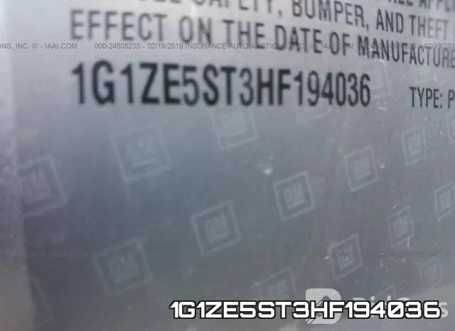 1G1ZE5ST3HF194036 фото 10