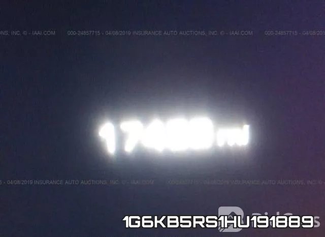 1G6KB5RS1HU191889 фото 8