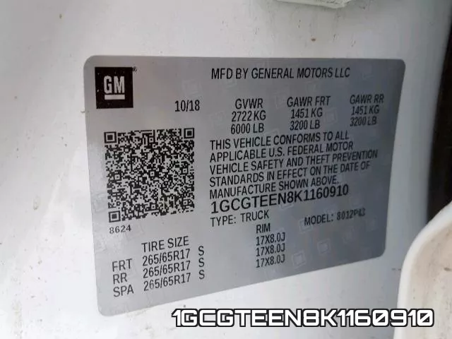 1GCGTEEN8K1160910 фото 2