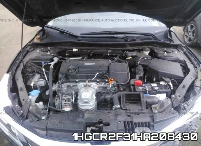 1HGCR2F31HA208430 фото 2