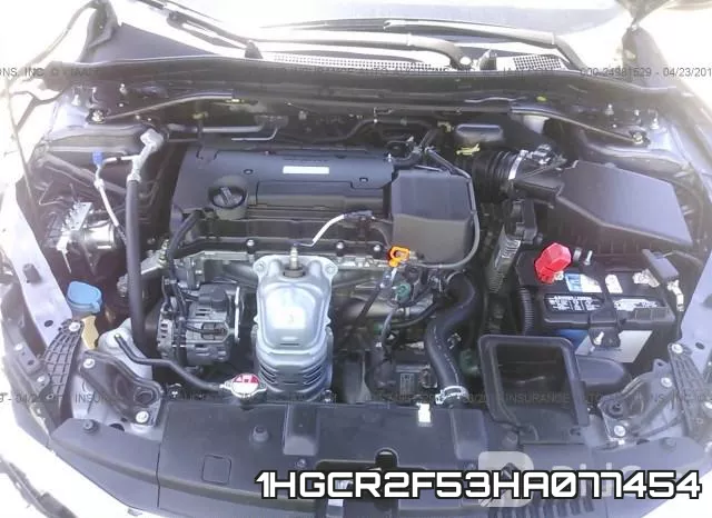 1HGCR2F53HA077454 фото 2