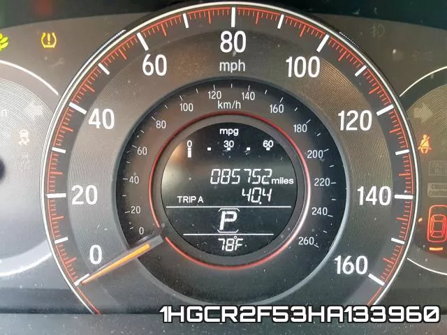 1HGCR2F53HA133960 фото 9