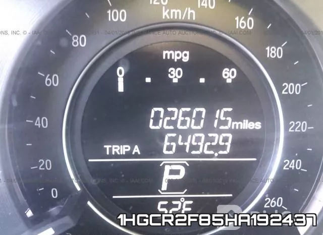 1HGCR2F85HA192437 фото 8